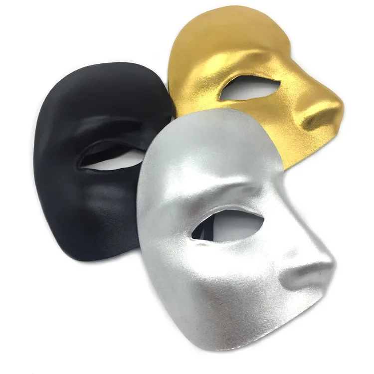 Muži chlapec Benátky Party kostýmy Half Mask Benátske karnevalové masky prop narodeniny svadobný festival