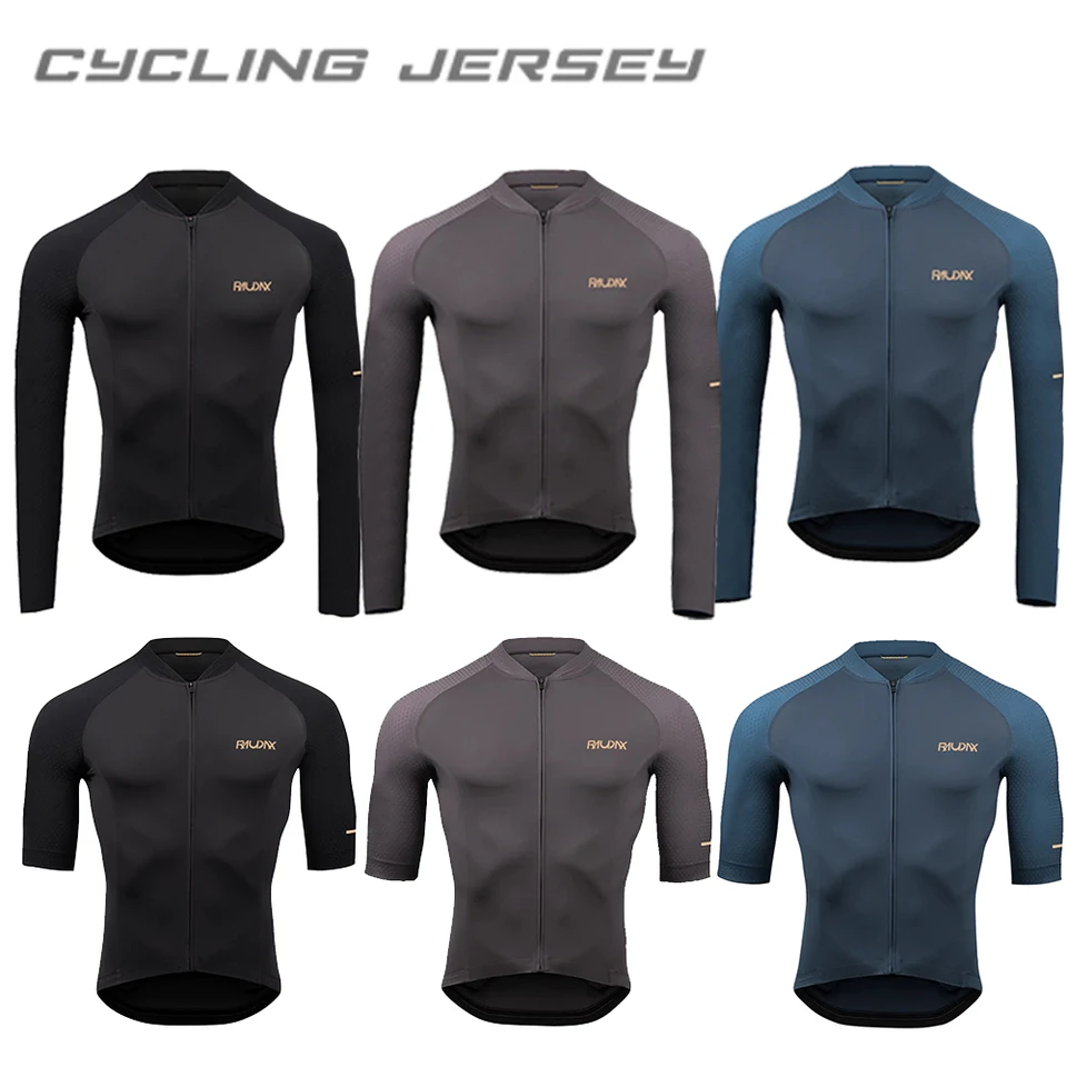 Muži cyklistický dres 2024 Top kvalitné cyklistické závodné topy košele s dlhým rukávom cyklistické oblečenie Maillot letné mtb bicykel