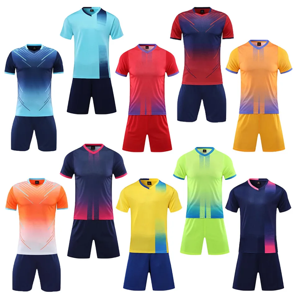 Muži futbalové dresy Dospelé dieťa Prispôsobenie futbalovej uniformnej súpravy Športové oblečenie Ženy futsal športové oblečenie chlapec tréningový kurz Tracksuit Child