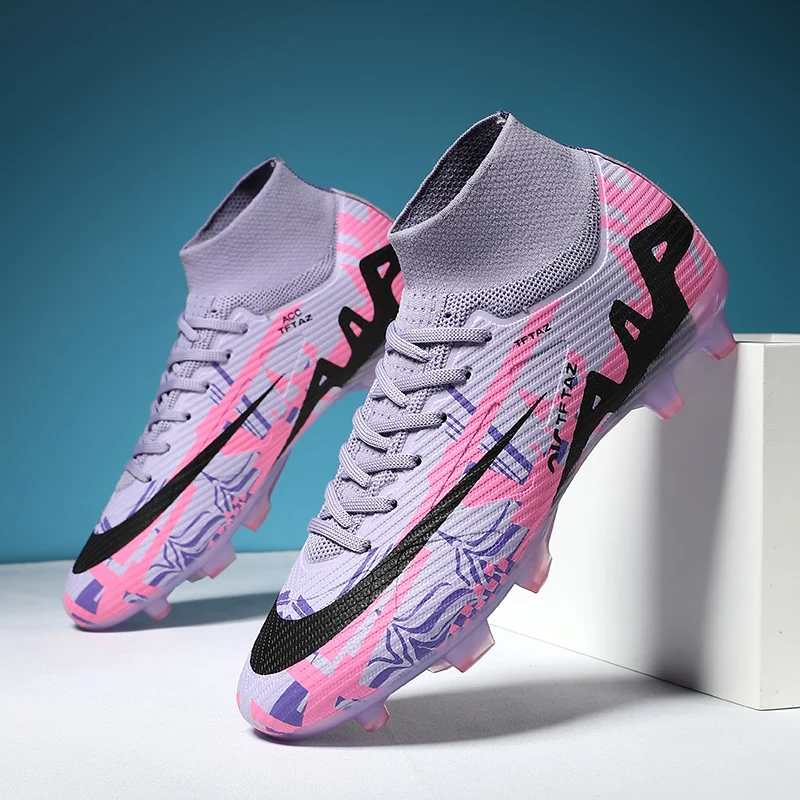 Muži futbalové topánky futbalové topánky Futbalové topánky Vysoko kvalitné pohodlné poľné trávne trávu v interiéri Cast Cleats Boy Football topánky