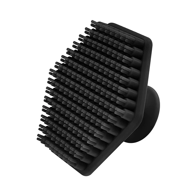 Muži holiace brady Kefka na čistenie holičského náradia Silikon fúzy Combses Brushes masáž tváre starostlivosť o pleť