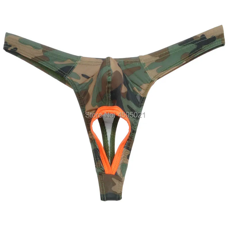 Muži maskujú tangové vytrasenie loptičiek z Jockstrap T-Back Mens Underwear Sexy G-String Tangas nohavice