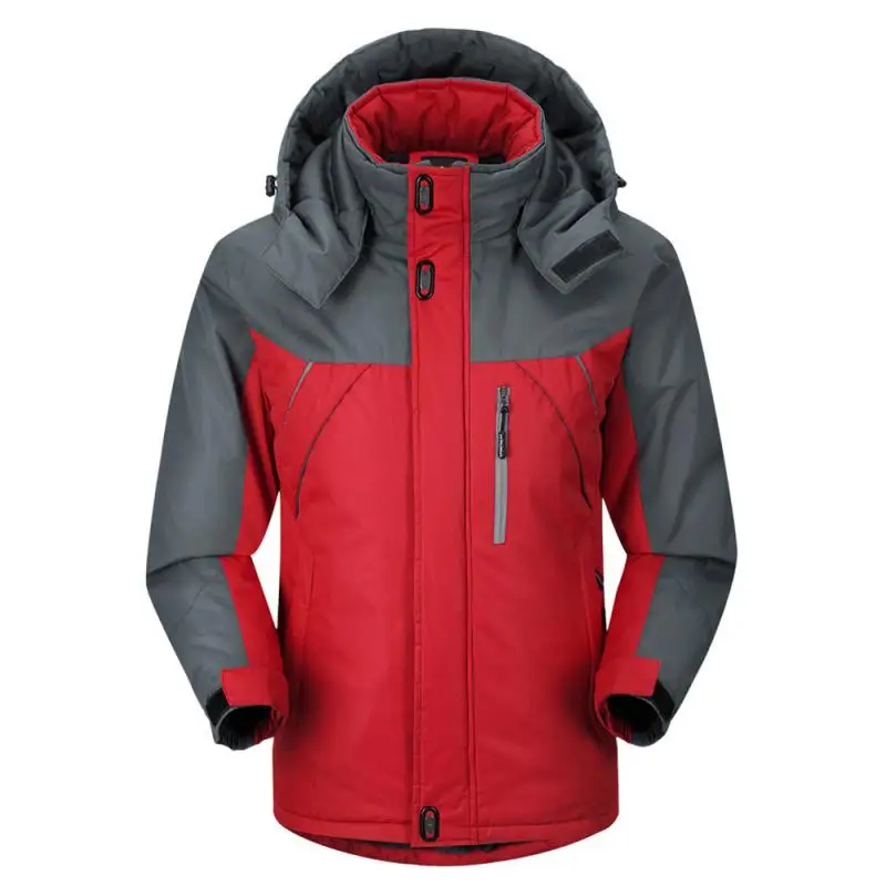 Muži nadmerne nadmerné fleece softshell kabáty Ženy Muž Zimná vonkajšia vodotesná veteria Teplý turistický kemping lezecké lyžiarske bundy