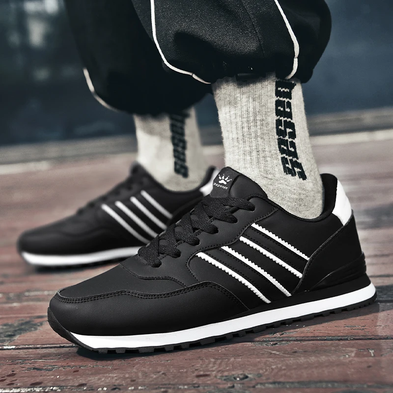 Muži príležitostné tenisky Light atletické bežecké topánky módne tenisky Men Chunky Flats Tenis Trail Walking topánky oficiálne-website