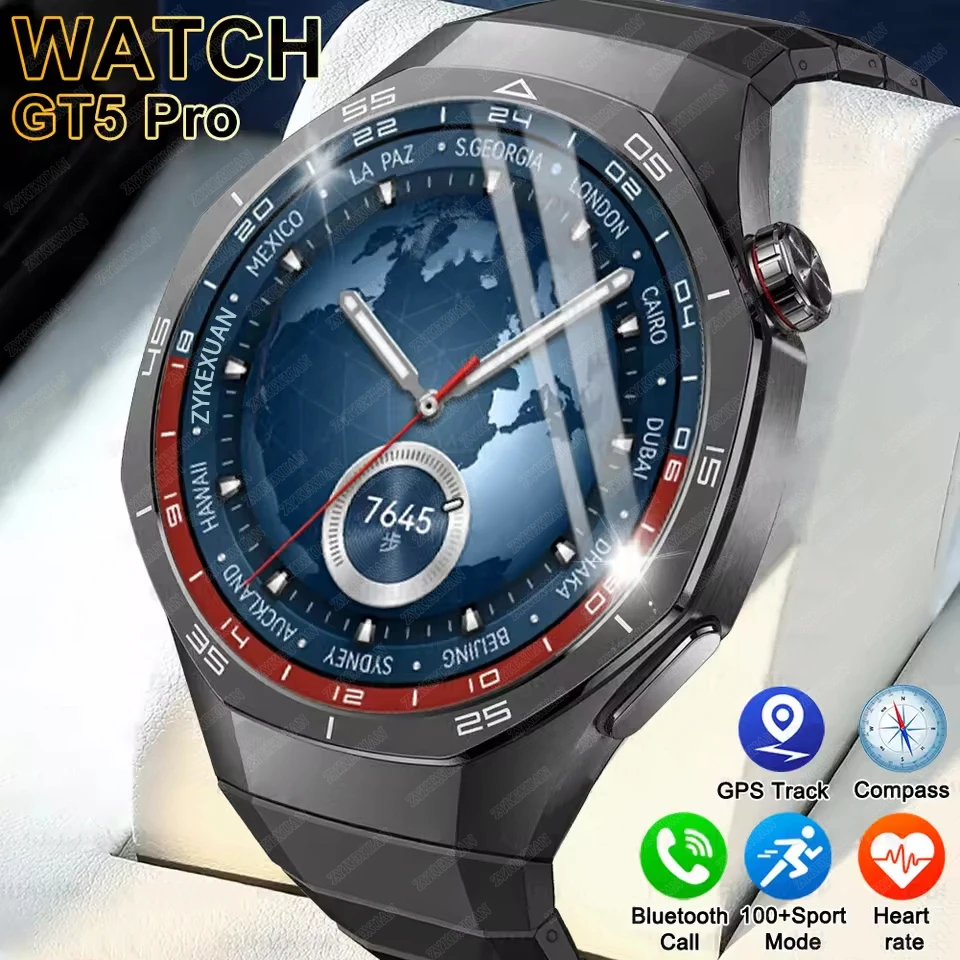 Muži sledujú 5 Pro SmartWatch Xuanji Sensing System Advanced Sports Emocional Health Assistant Long Endurance Watch 2025 Nový