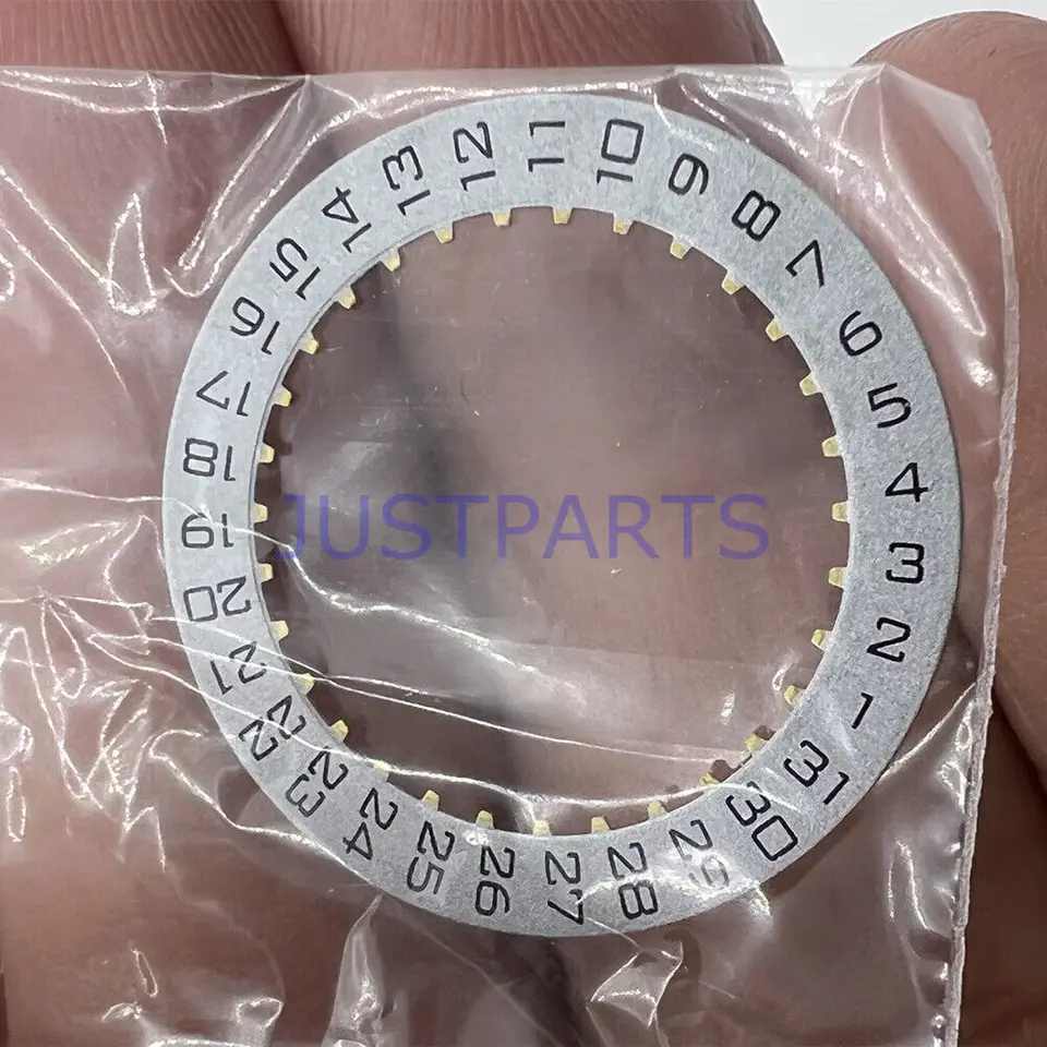 Muži strieborné dátum Disk Dátum kolesa Fit for ETA2892 ETA2824 pohyb