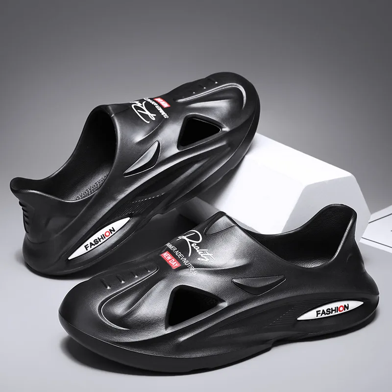 Muži topánky sandále Men trendy husté podrážky anti sklz plážové topánky Príležitostné tenisky topánky pre mužov sandalias hombre zapatillas de hombre