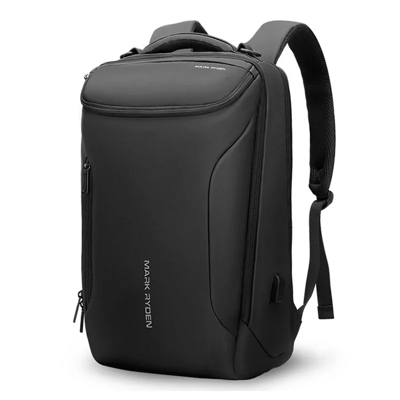 Muži vysokokvalitné obchodné batoh s portom USB Multifunkčný batoh pre notebook pre mužov