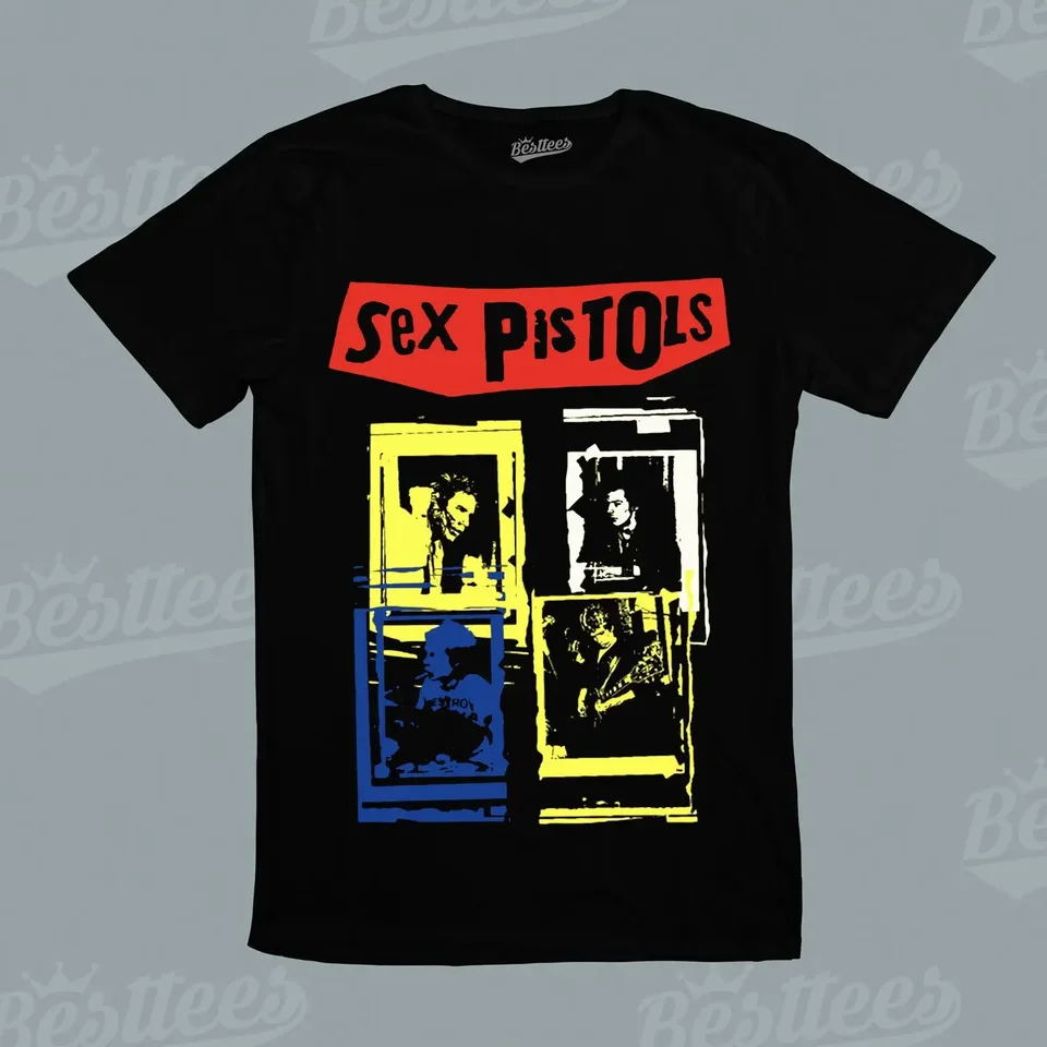 Muži/ ženy/ anglické punkové rockové skupiny Sex Pistols Hudobná skupina 70. - 20. storočia