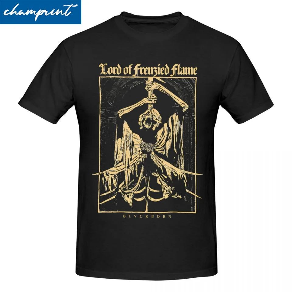 Muži Ženy Eldened-Ringed Lord of Frenzied Flame T tričko 100% bavlnené vrchol