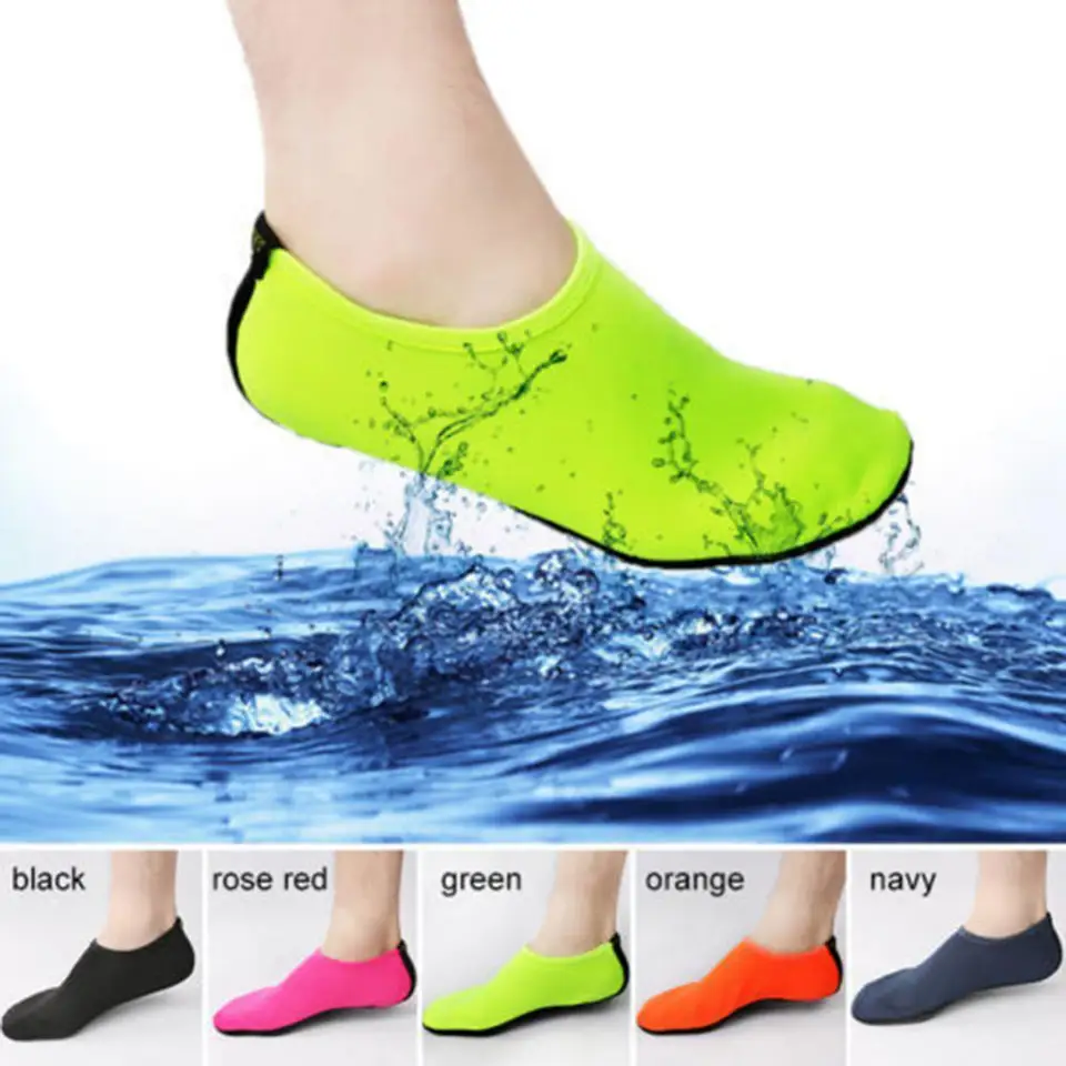 Muži Ženy Popoludnice Summer Beach Diving Sport Scuba ponožky Non-Slip Barefoot Protector Skin Shoes topánky Vodné topánky WetSuit Shoes topánky