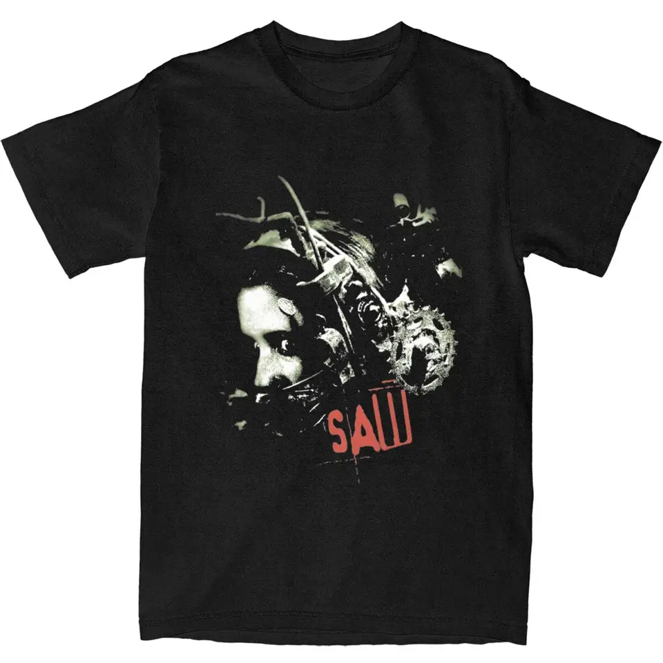 Muži ženy Tričko Vintage píše filmové tričká módy strašidelné filmové pláž tričko tričko Streetwear Customwar 100 Cotton Clothes Darček nápad