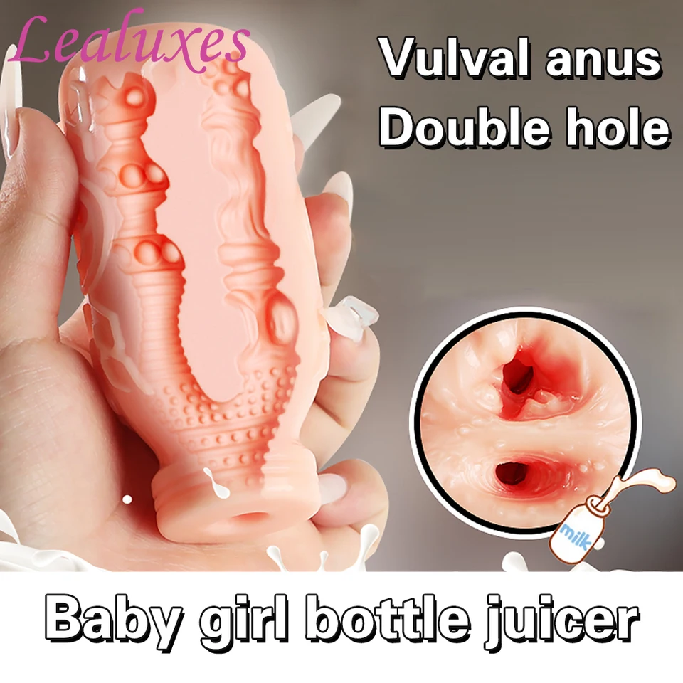 Mužský masturbátor pohár sexuálne hračky pre mužov Realistické vagína mäkké vreckové mačička fajčenie penis Masager masgation masturbácia dospelých Sex Products