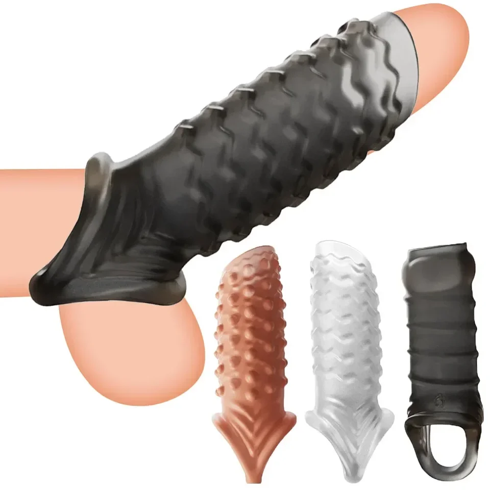 Mužský penis na predĺženie rukávov kohút kohút