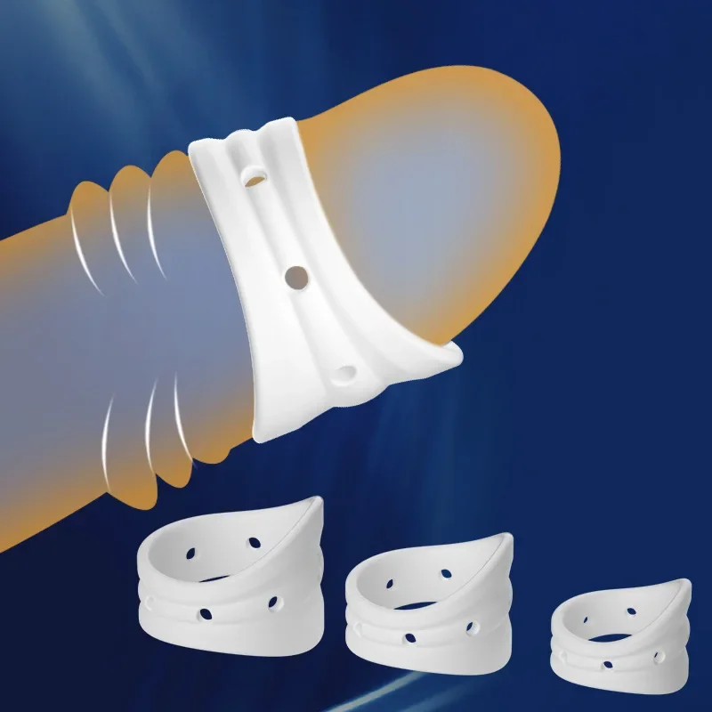 Mužský predkožný korektor silikónový penis kohút kohút sexuálne hračky pre mužov oneskorenie ejakulácie Glans Stimulácia dospelých výrobkov