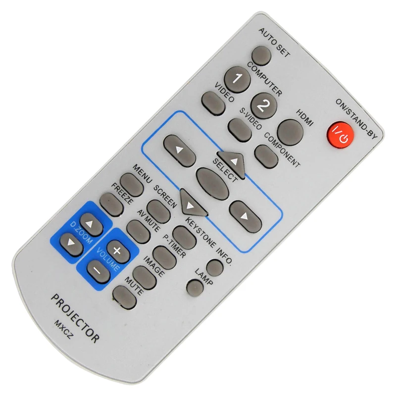 MXCZ diaľkové ovládanie kompatibilné s Panasonic projektorom PT-VX41 VX41EA LX26HU PLX30HU LW25HU LX22U LX26 VX400 VX400U VW431D