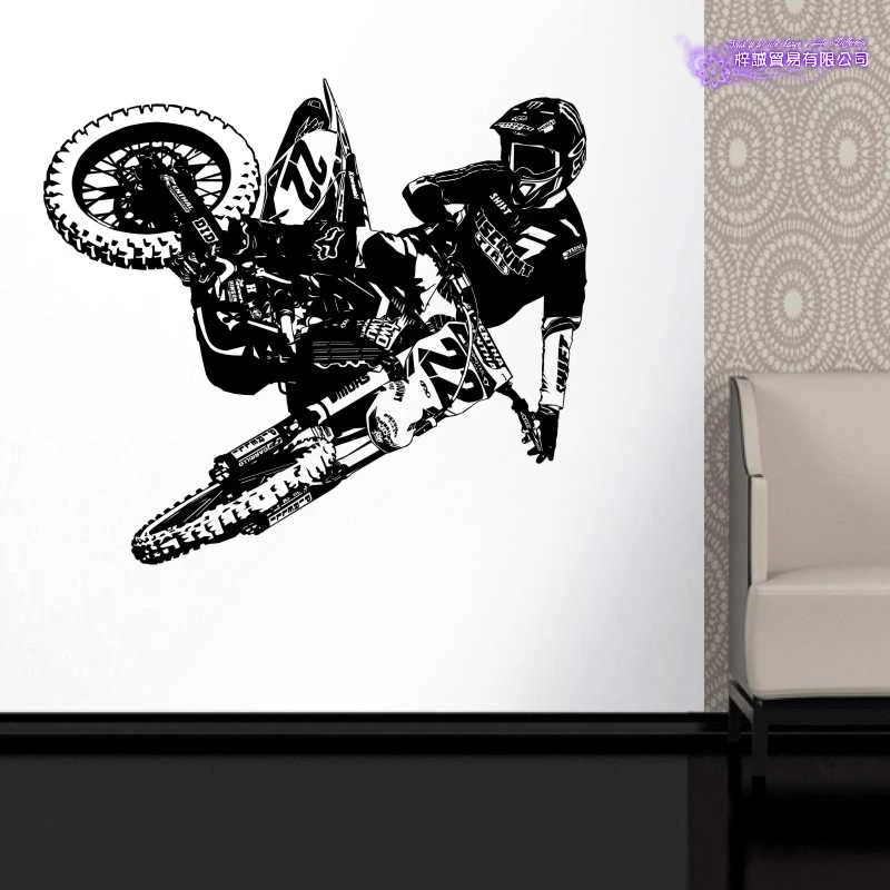 MXGP Off-road Motorcycle Racing Sticker Motokros plagáty Motokros plagáty vinylová stena dekorácie nástenná maľba off-road automobilový závodný nálepka