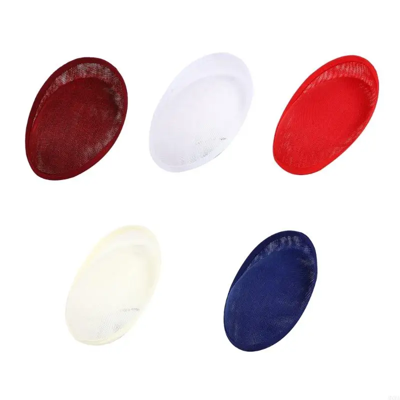Mxma elegantný vintage fascinátor klobúk báza pre domácich majstrov pre čajové večierky Kostým vynikajúca francúzska fascinatorová základňa