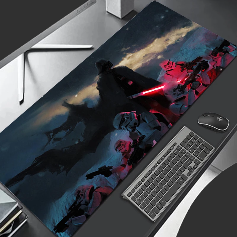 Myš Pad Lockedge 900x400 Veľké herné príslušenstvo počítačový hráč Klávesnica Pad S-Star Warss Mouse Mouse Desk XL MousePad pre darček