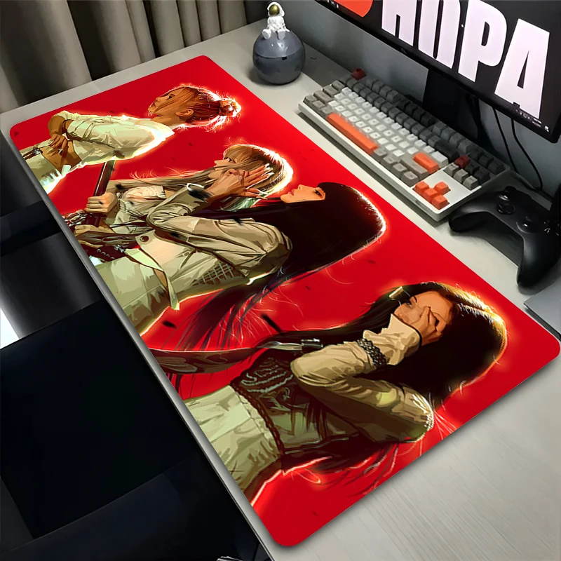 Myšová podložka Väčšie xxl 900x400 Speed ​​PC počítačové vankúšiky Čierne ružové gumové kancelárske stoly herné doplnky Home Mousepad