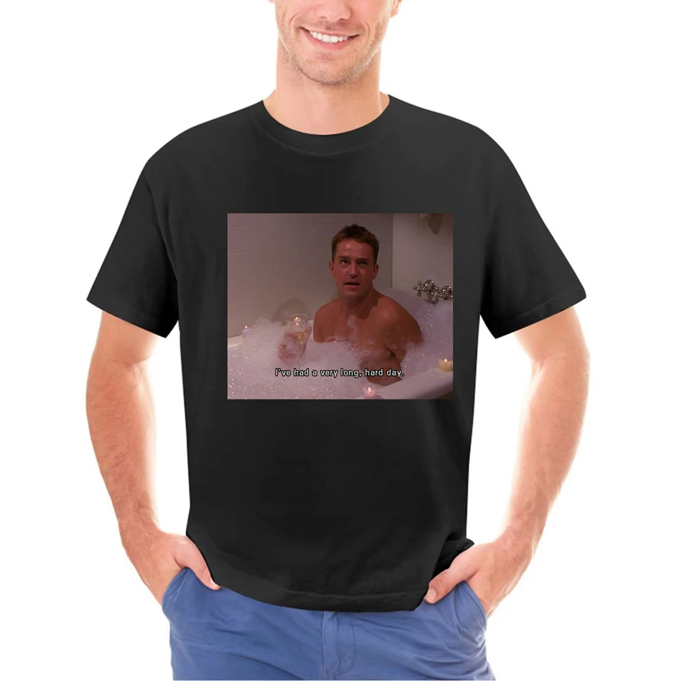 Mám veľmi dlhé HORD HORD DOY Friends televízne relácie Chondler Citáty tričko unisex hipstes štýl roztomilý meme košeľa