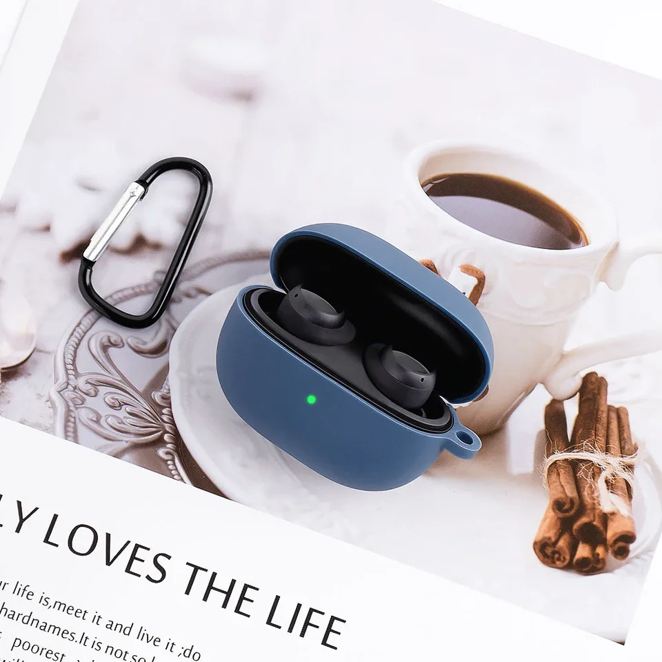 Mäkké tekuté silikónové slúchadlá pre slúchadlá pre xiaomi redmi púčiky 3 lite cukrovinky Color Silikone Ochranný kryt pre Redmi Buds 3 Lite Case