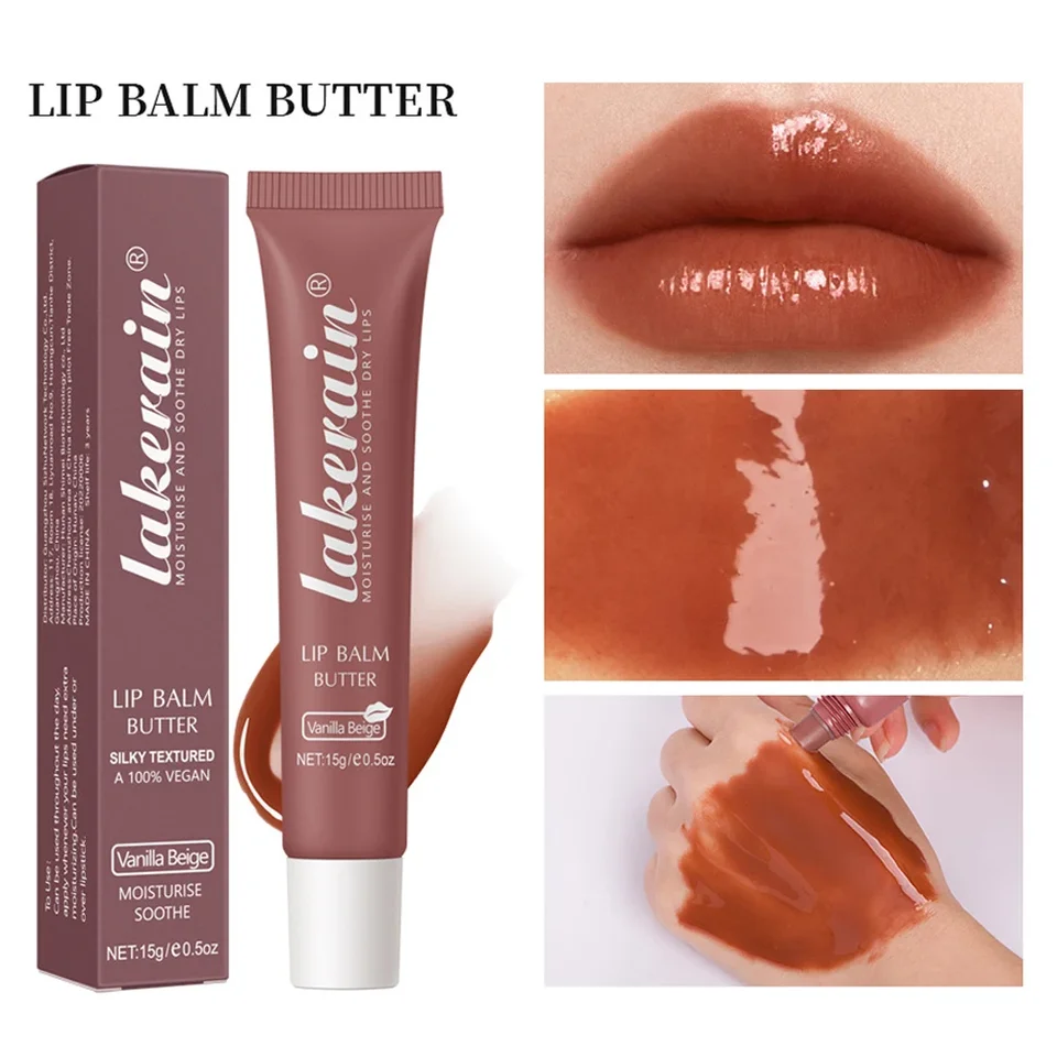 Mäkké trubice zrkadlo lesk na pery na olej NUDE hnedé kŕdlne lesk na plus zvlhčujúci priehľadné pery lesklé kozmetické kozmetické makeup