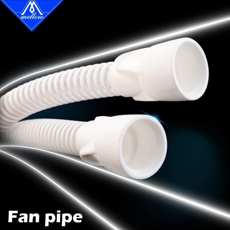 Mäkký 1,8 m mäkký anti-top-tip 15mm CPAP ventilátor pre potrubie bez kefy Centrifugal Blower DC WS7040 7040 ventilátor pre 3D tlačiareň VZBOT Hevort 3D