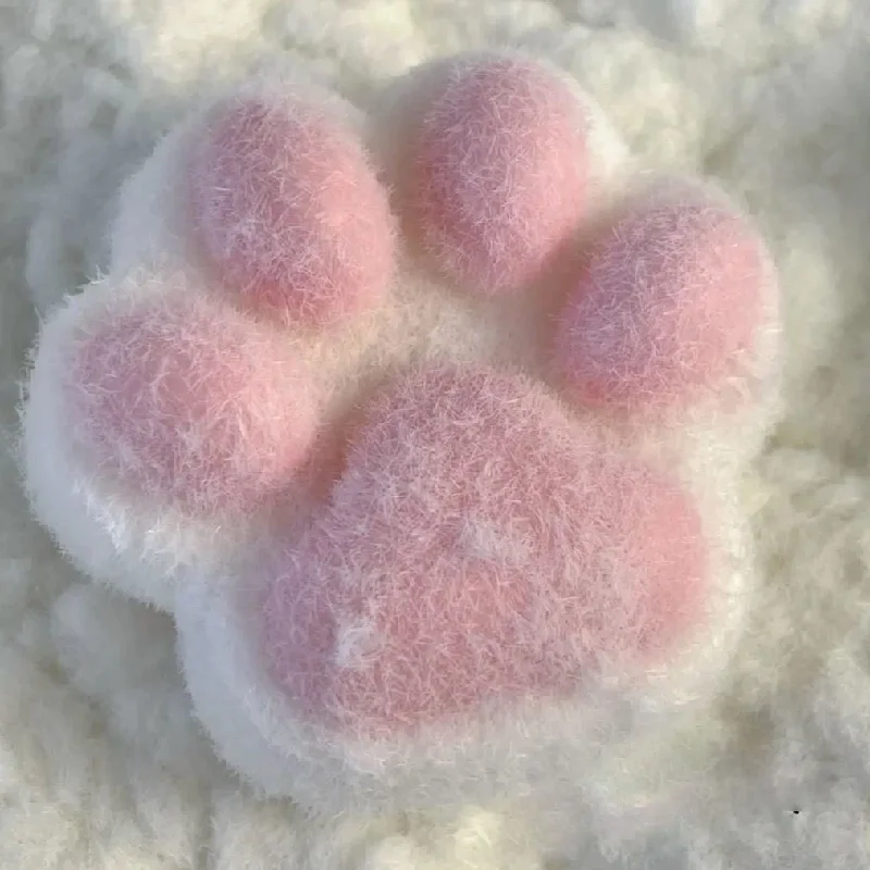 Mäkký lepkavý stres relax relax svižky fidget karikatúra mini kawaii mačka labka silikónová mačiatko mačička roztomilé ružové nohy detské darčeky Girl Toy Toy