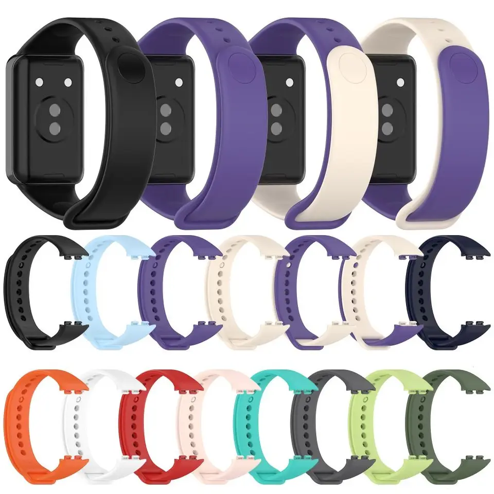 Mäkký náhradný remienok TPU Smart Watch Watchband náramok doplnky Športový náramok pre Honor Band 9