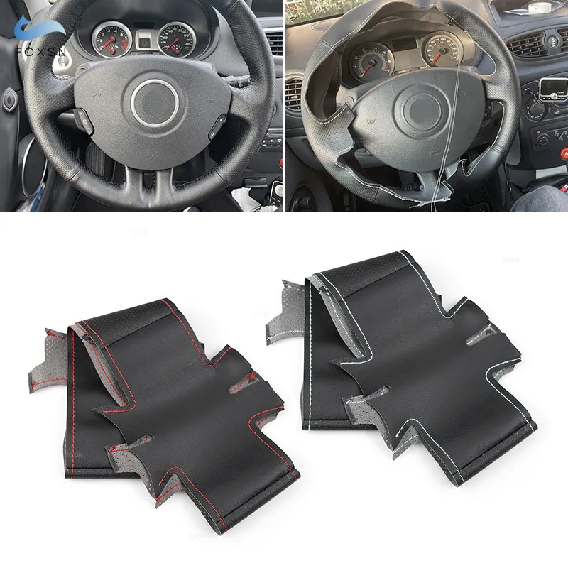Mäkký perforovaný kožený kryt pre Renault Clio 3 2005-2013 Clio 3 Rs 2005-2013