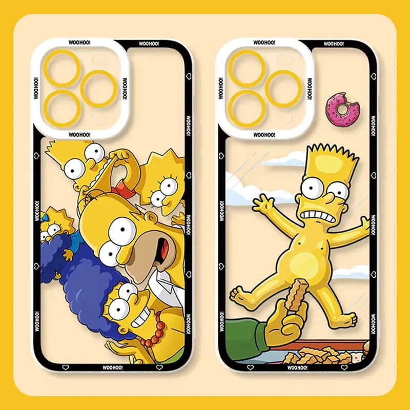 Mäkký puzdro pre Xiaomi 13T 14T 11T 12T 10T 14 13 12 11 Lite 5G NE POCO F6 X6 PRO X3 NFC X5 X4 GT F3 F4 F5 M6 Disney Homer Simpsons
