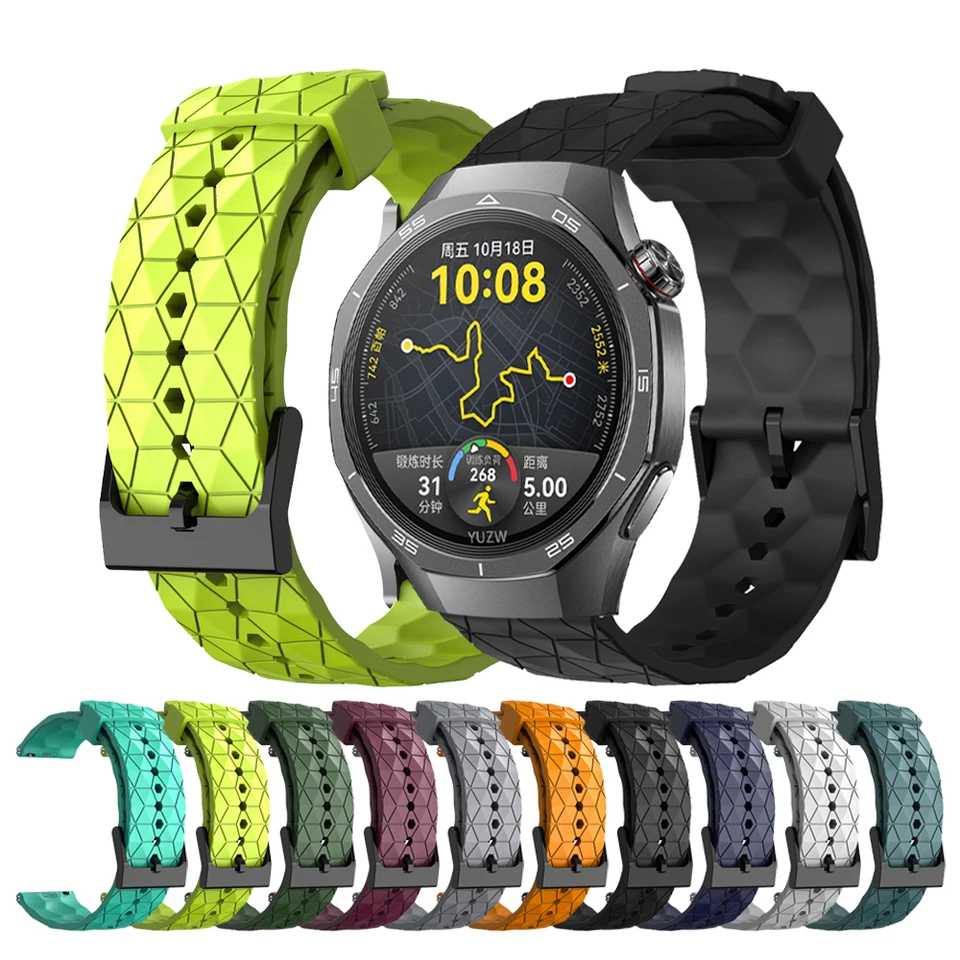 Mäkký silikón 20 mm 22 mm popruh pre Huawei Watch GT 5 Pro 46 mm pás GT 4 3 2 46 mm 42 mm hodinky 4 3 2 Náramok výmeny náramkov