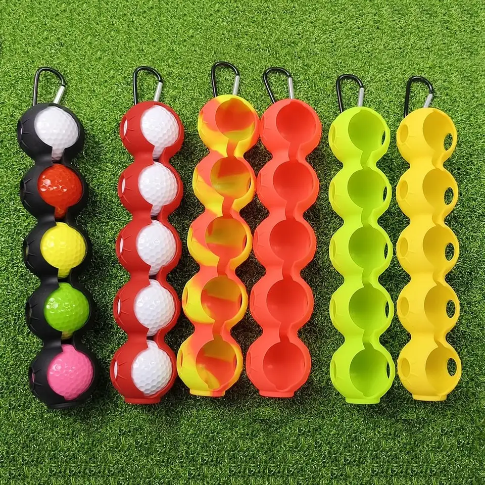 Mäkký silikónový golfový držiak na držiak na rukáv