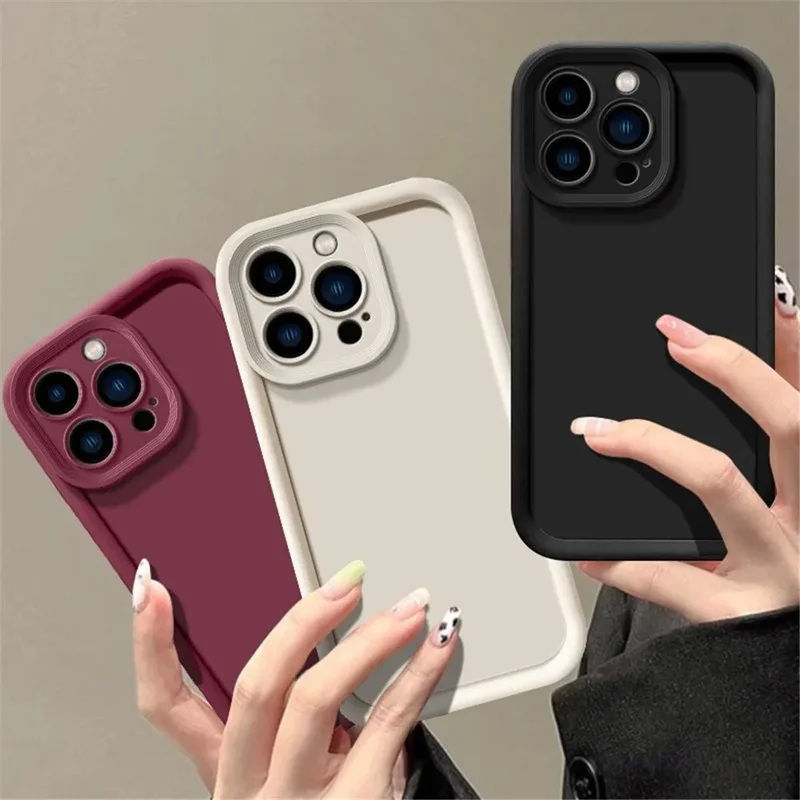 Mäkký silikónový nárazník pre puzdro pre Samsung Galaxy Note 20 Ultra S25 S24 S23 Fe S22 S21 S20 Fe Ultra Plus A06 A16 5G S25 Kryt