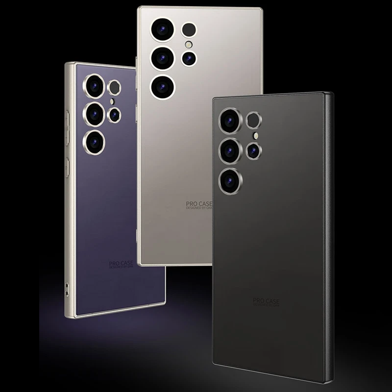 Mäkký silikónový puzdro pre Samsung Galaxy S24 Ultra Luxury Luxed Maľované matné puzdro pre Samsung Galaxy S24ultra SOCPORPPROUT
