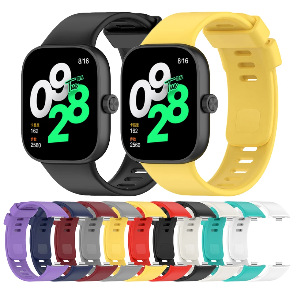 Mäkký silikónový remienok pre Redmi Watch 4 Band nastaviteľný náramok pre Xiaomi Redmi hodinky 4 popruhy Sport Correa pre Redmi 4