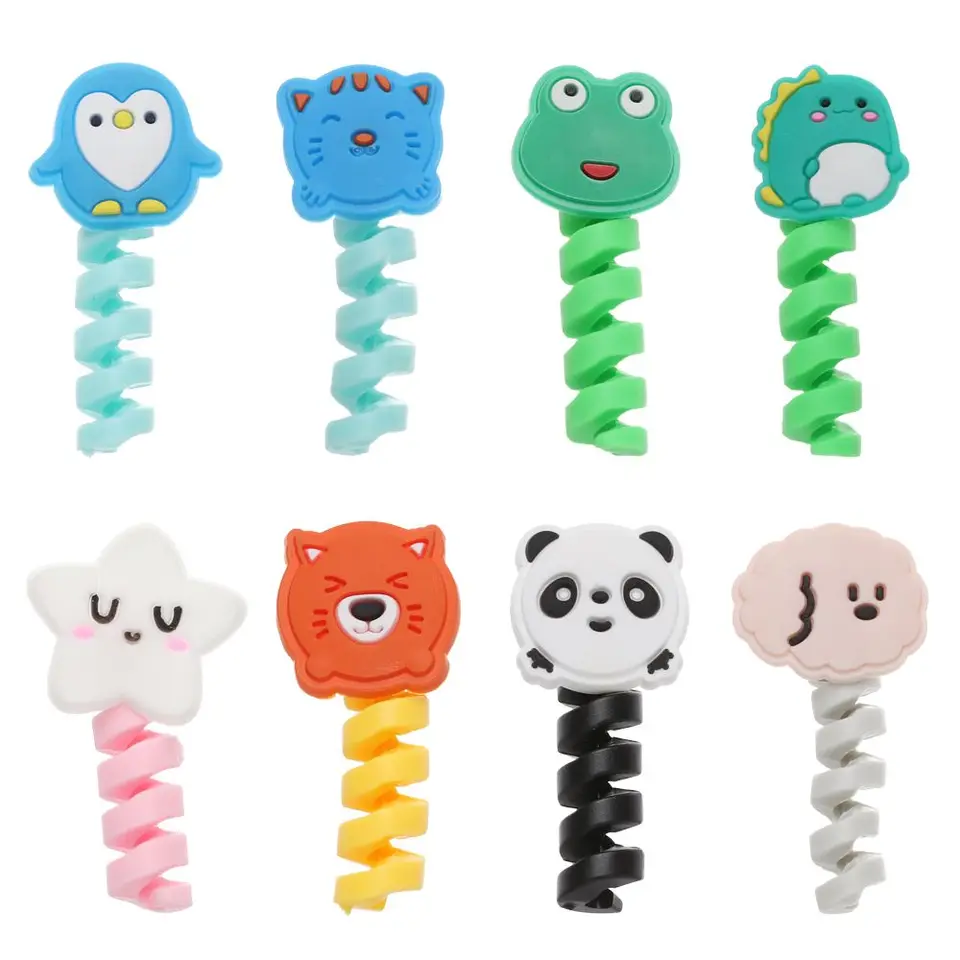 Mäkký USB kryt krytu viniča Dáta kábla dátového riadka Linky Ochranné kábel