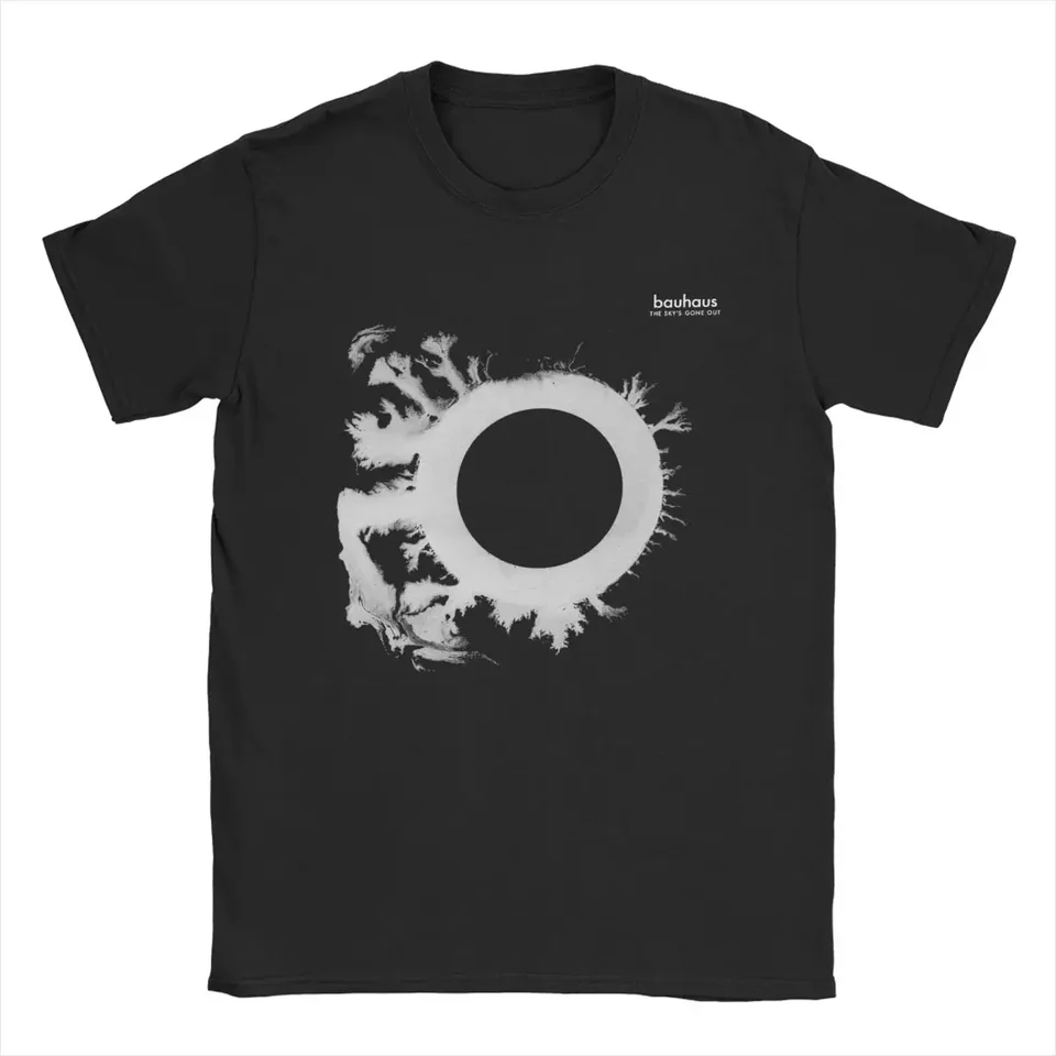 Móda Bauhaus The Sky's Gone Out Post Punk 80. Tričká pre mužov 100% bavlnené tričká s krátkym rukávom tričko plus veľkosti vrcholov