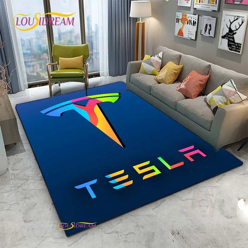 Móda t-T-Tesla CARPE pre koberec pre obývaciu izbu Koberce Koberce kuchyňa Dvere Unslip podlahové rohože