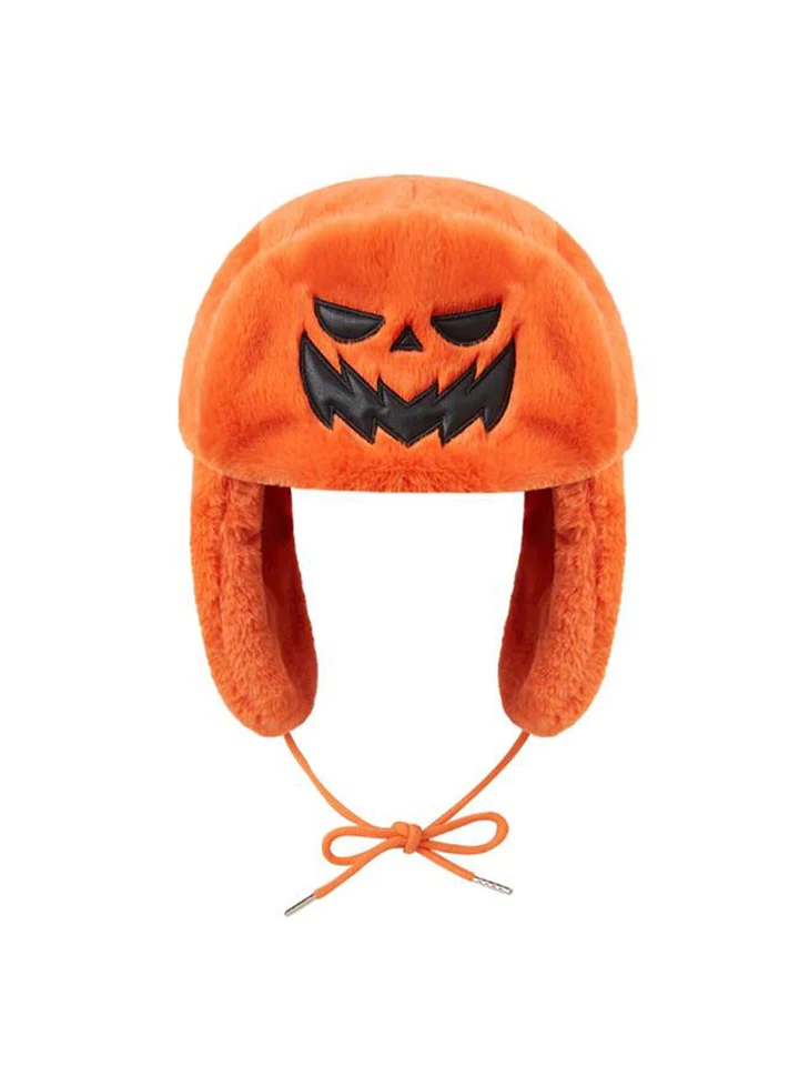 Móda Ushanka Hat Orange Hot Sale Winter Dámska čiapka Trapper žena lyžiarske klobúky čiapky