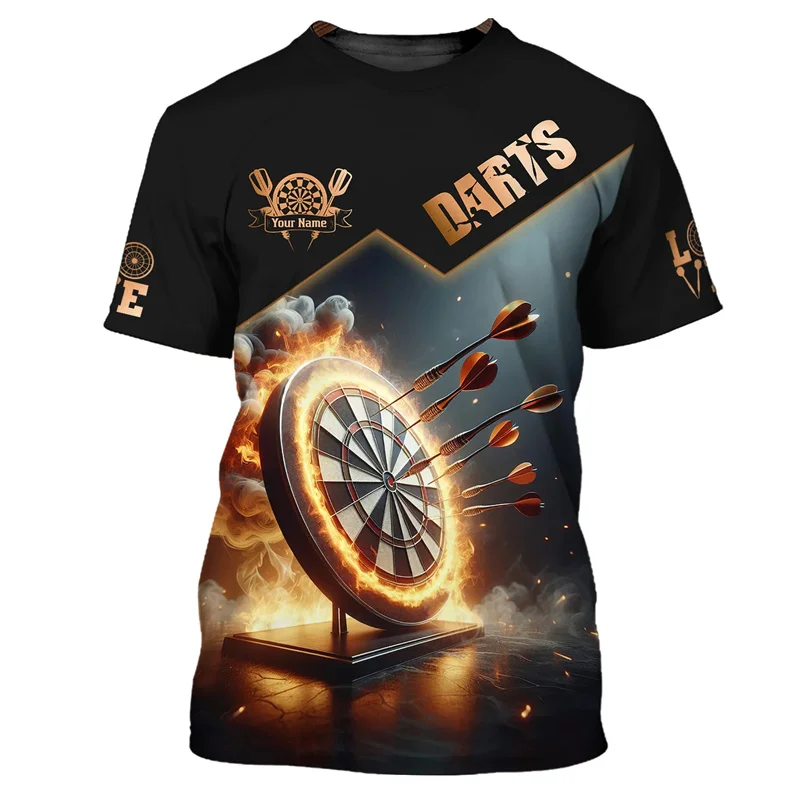 Módna 3D tlač Šípky Pánske tričko Hip Hop Trend Trend Harajuku Clothing Príležitostne