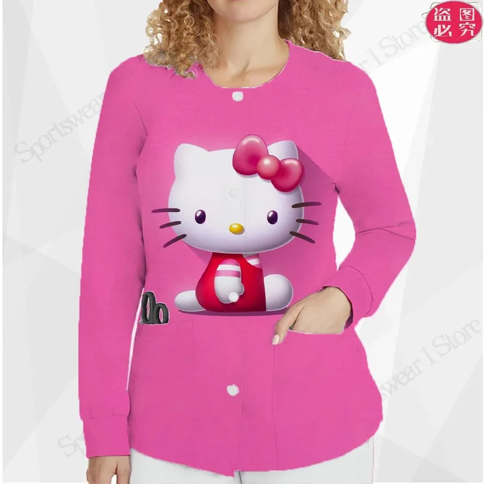 Módna dámska bunda okrúhle vrcholy krku Mardigany pre ženy Kórejský 2023 Jeseň Kórea Nová v kabátoch a bundách y2k Button Outerwears