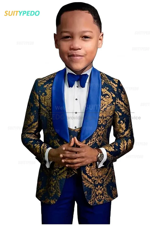 Módna klopa tlač Kid outfit bunda