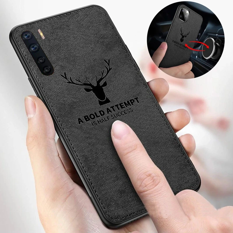Módna látka pre Oppo Reno 2 Z3 5 Pro Find X3 Lite X2 NEO A91 A52 A72 4G A5 A9 A53 2020 MESKÝ OBCHOD MAGNETICKÝCH OBCHODOV