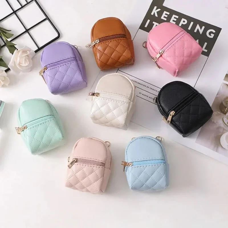 Módna peňaženka Ženy Detské mince slepá dámy malé mini mince vrecko na zips peňažné kľúče slúchadlá linka Coin peňaženky držiteľ karty