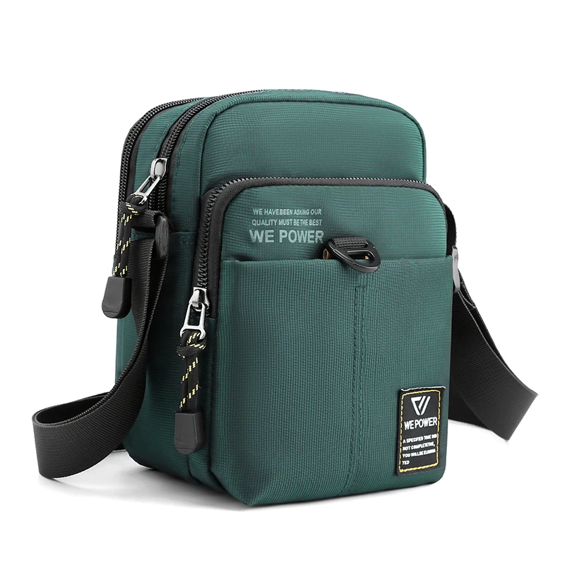 Módna pánska mini taška Vysoko kvalitná Oxford Mensenger Bag Small Crossbody Bags