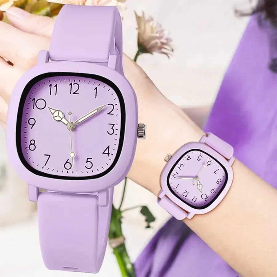 Módna značka Bear Women Quartz Watch 2024 Dámy Príležitostné silikónové želé hodinky hodinové dievča darček Zegarek Damski