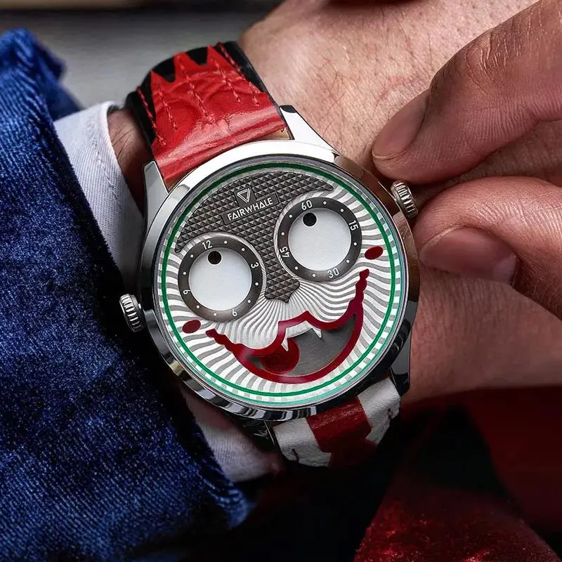 Módna značka Mark Fairwhale Luxury Watch for Mens Classics Russian Joker Witerproof Quartz Watch Watch Mans zadarmo nakupovanie 2023