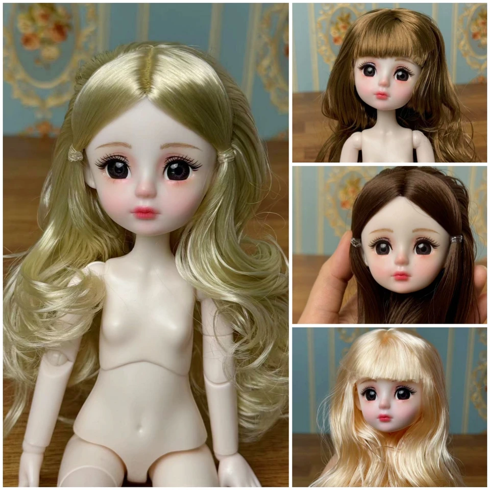 Módne 30 cm princezná bábika 1/6 BJD Doll Multi Comint Mobile Detská hračka pre deti
